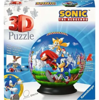 Puzzle Ravensburger 3D puzzle koule Sonic the Hedgehog