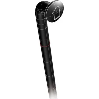 Zapletené kolo Drát MACH1 nerez černý (prodej po 100ks) 254mm