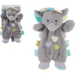 Teddies Slon usínáček 23 cm šedý