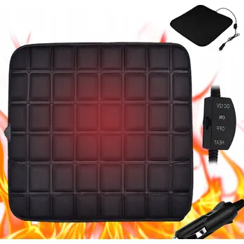 Polštář VYHŘÍVACÍ PODLOŽKA DO AUTA ELEKTRICKÁ POLŠTÁŘ S VÝHŘEVEM