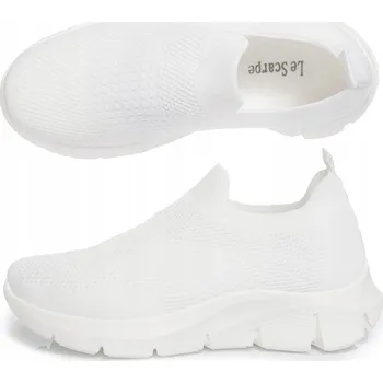 Dámské tenisky Sportovní boty Adidas prodyšné síťované lehké bílé nazouvací velikost 39