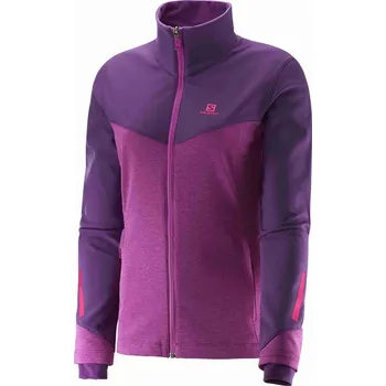 Lyžování Bunda Salomon Pulse SS W aster purple/cosmic purple M