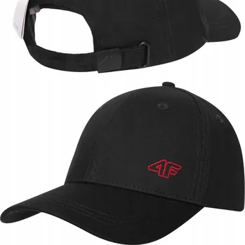 Kšiltovka Kšiltovka 4F černá velikost L