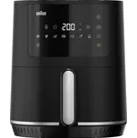 Braun HF 3030I BK fritéza, 4.3 l, 1 500, mačkadlo brambor a zeleniny, kabelové připojení, černá