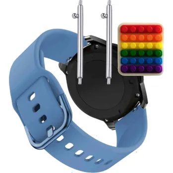 Pouzdro na mobilní telefon Pásek Řemínek pro Garett Sport 11, Silikon Modrý Poutko, nastavitelný