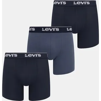 Boxerky Boxerky Levi's 3-pack tmavomodrá barva, 37149-1200 37149.1200 59X, vel. M