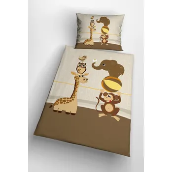 Povlečení Dětské povlečení Zoo 140x200 cm