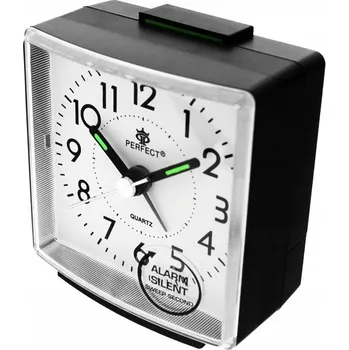 Budík Budík Perfect černý, 6,4 cm