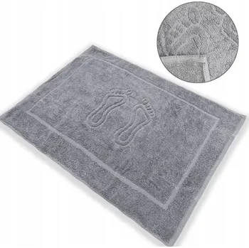 Koupelnová předložka Koupelnová předložka York bavlněná šedá 50x70 cm