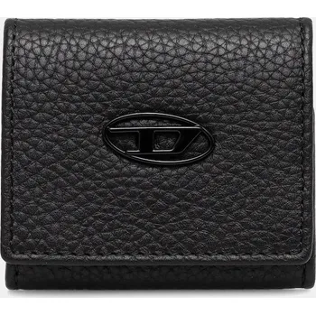 Peněženka Kožená peněženka Diesel HISSU EVO HISSU EVO pánská, černá barva, X10300.P0685 99X, vel. ONE SIZE