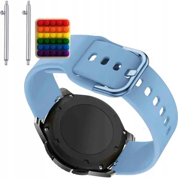 Pouzdro na mobilní telefon Pásek Řemínek pro Esterio KM22, Silikon Modrý Poutko, nastavitelný