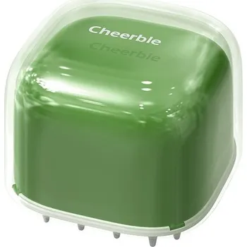 Čištění pro koně Masážní kartáč Cheerble Brush Candy (green)