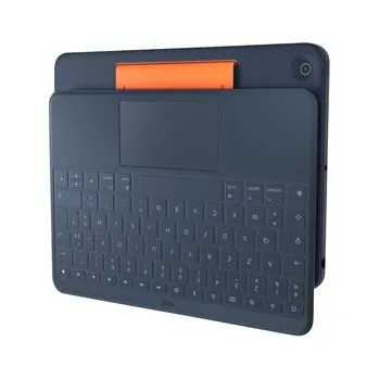 Náhradní díl pro mobilní telefon Logitech Rugged Combo 3 Touch for Education - Německá - QWERTZ - Classic blue (modrá) 920-010361
