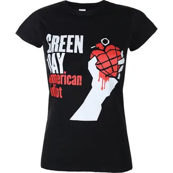 Dámské tričko Tričko metal dámské Green Day - American Idiot - ROCK OFF - GDTSW12LB - L