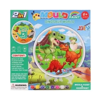 kreativní sada Lamps Výroba a malování ze sádry dino