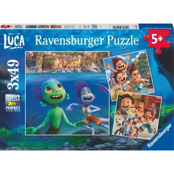 Ravensburger Disney Pixar: Luca 3x49 dílků