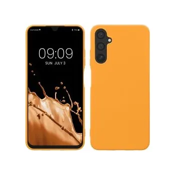 Pouzdro na mobilní telefon Pouzdro pro Samsung Galaxy A05s - oranžová