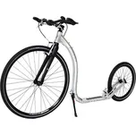 KICKBIKE Sport Max 20 koloběžka stříbrná