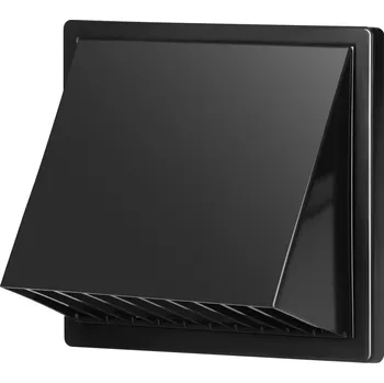 Větrací mřížka Ventilační mřížka s kapucí ?150, grafitová