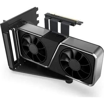 PC skříň NZXT držák k montáži karty vertikální (PCIE 4.0) černý AB-RH175-B1