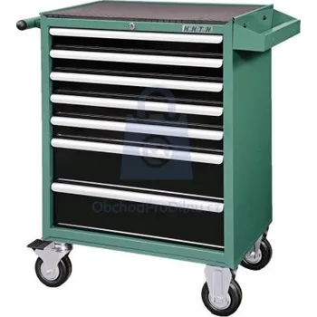 Vozík dílenský bez nářadí, 7 zásuvek, HONITON HA104 677 x 459 x 1000 mm, balení 1 ks