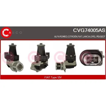 Ventil palivového systému AGR-Ventil CASCO CVG74005AS