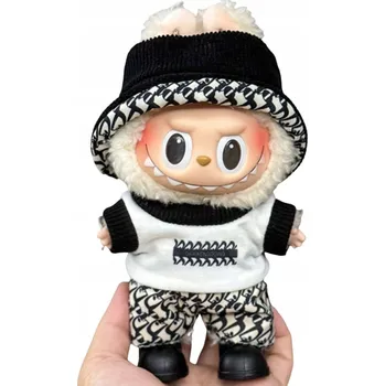 Doplněk pro panenku OBLEČENÍ KOSTÝM PŘEVLEK PRO LABUBU PLYŠOVÉ BEZ PANENKY