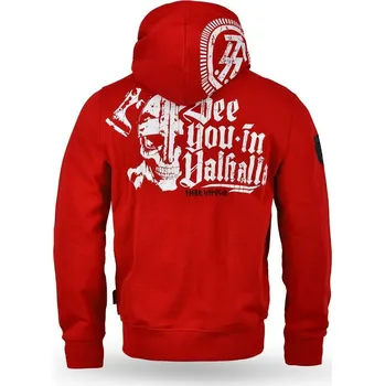 Pánská mikina Thor Steinar KPZ Snoblomst rot Barva: Červená, Velikost: M