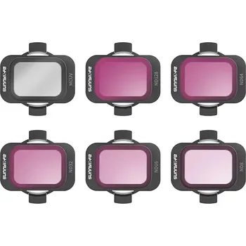 Dron Sunnylife Sada 6 filtrů MCUV, ND8/16/34/64/128 pro DJI Avata 2 AT2-FI796