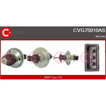 Ventil palivového systému AGR-Ventil CASCO CVG75010AS