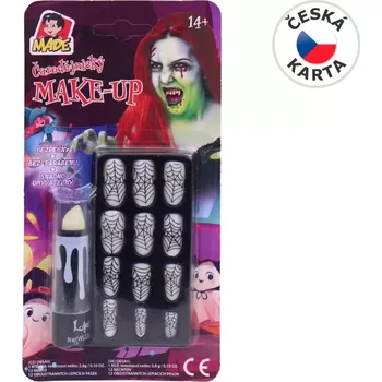 Halloweenské doplňky rtěnka