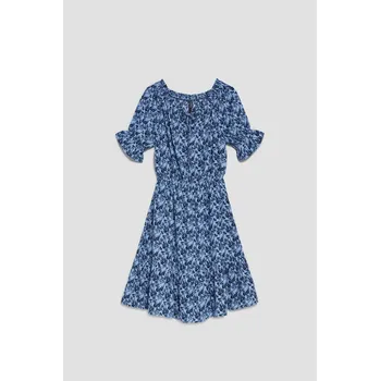 Dámské šaty DÁMSKÉ ŠATY L-SU-3764 MODRÁ Moodo černá | modrá | šedá | světle modrá | vícebarevná 2251861