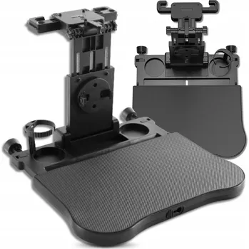Držák do auta Skládací stolek do auta na opěrku hlavy s držákem na nápoje a telefon/tablet – pro notebook