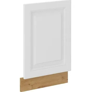 Kuchyňská skříňka Dvířka na myčku ZM 570x446 STILO dub artisan/bílé MDF