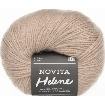 Příze Novita Helene 6031 Béžová (Luxusní hřejivá příze Helene Pinsel)