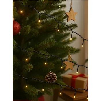 Vánoční dekorace Sinsay - Vánoční dekorativní LED světla s časovačem a různými režimy svícení - zlatá - 913GI-GLD - 913GI-GLD-ONE