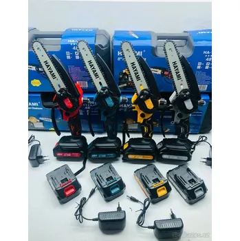 Motorová pila Aku řetězová pila 2x kufr