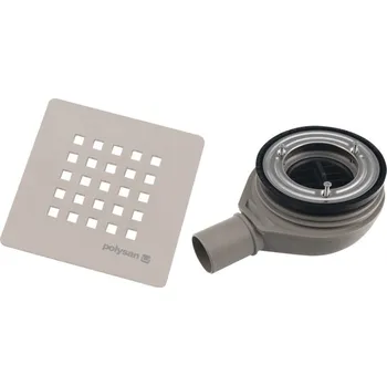 Sifon TRENECA vaničkový sifon, průměr 90mm, DN40, krytka béžová mat 84999.81 53727