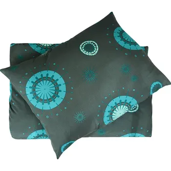 Povlečení Povlečení z mikrovlákna s bavlněným efektem prodloužené LELA tyrkysové