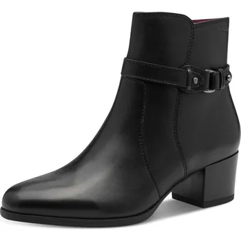 Dámské kozačky Tamaris Dámská kotníková obuv TAMARIS 25373-45-001 černá W5 40