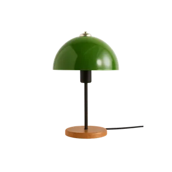 Lampička Stolní lampa Huras zelená/hnědá