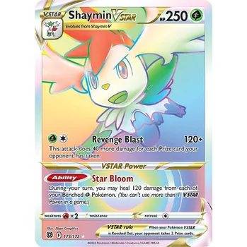 Volný čas Pokémon Shaymin VSTAR 173/172 - Brilliant Stars