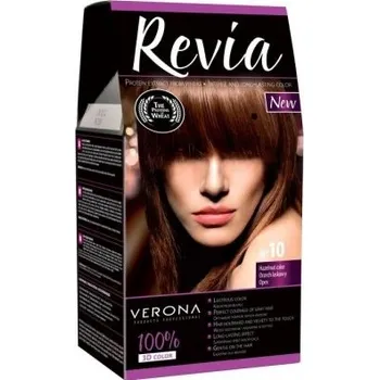 Barva na vlasy Revia barva na vlasy 10 Lískový ořech