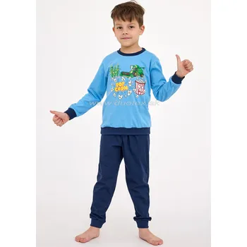 Chlapecké pyžamo CORNETTE Chlapecké pyžamo 593/175-Popcorn Barva: 175, Velikost: 98-104