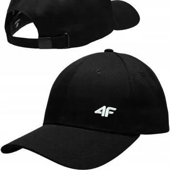 Kšiltovka Kšiltovka 4F černá velikost S