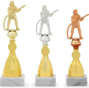 Sportovní poháry HASIČI 32040 Velikost pohárů: 32040.1 26 cm zlatá