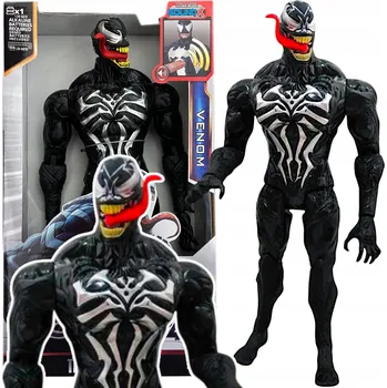 Figurka VENOM VELKÁ INTERAKTIVNÍ POHYBLIVÁ FIGURKA ZVUK 30CM HÝBE SE AVENGERS