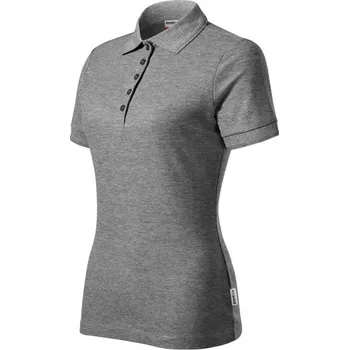 Dámská košile Polokošile Dámská Rimeck® Reserve - Tmavě Šedý Melír 12 (Brand Label) / L