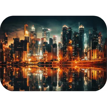 Koupelnová předložka KOUPELNOVÁ PŘEDLOŽKA | 40x60 RYCHLESCHNOUCÍ PROTISKLUZOVÁ MĚKKÁ VODĚODOLNÁ