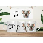 Hrneček čumáček 330ml porcelán Koala